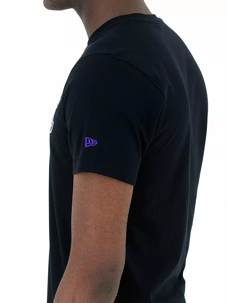 NEW ERA | T-Shirt LAKERS | schwarz