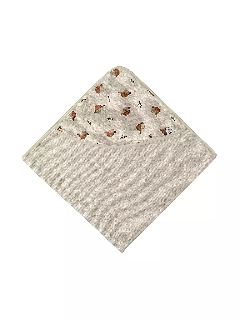 NOPPIES | Kapuzen - Badetuch PRINTED DUCK | beige