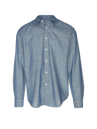 NUDIE JEANS | Hemd Regular Fit GEORGE CHAMBRAY