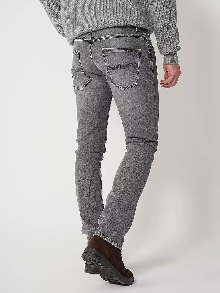 NUDIE JEANS | Jeans Slim Fit GRIM TIM GREY DAY | grau