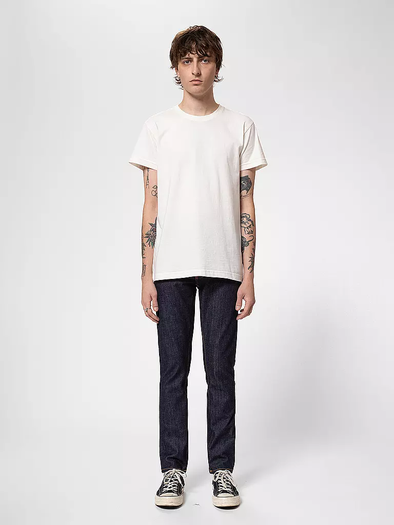 NUDIE JEANS | Jeans Straight Fit GRIM TIM | blau