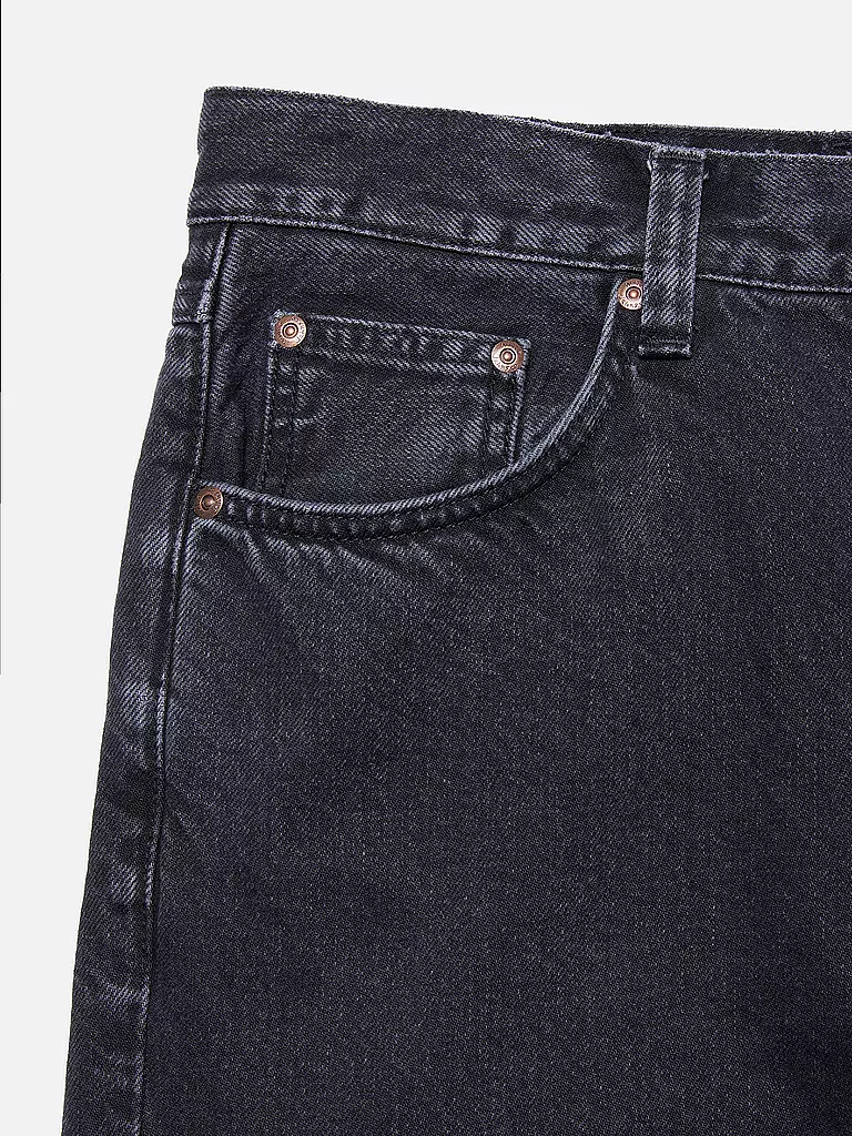 NUDIE JEANS | Jeans Straight Fit RAD RUFUS  | schwarz