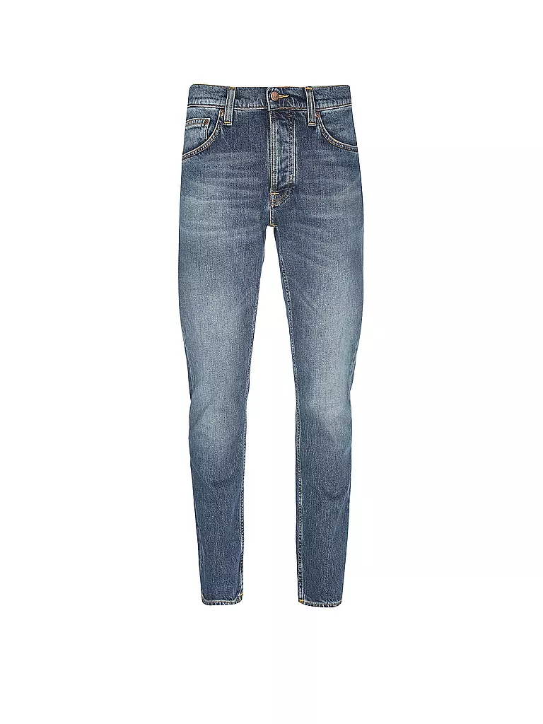 NUDIE JEANS | Jeans Straight Fit SOLID OLLIE | blau