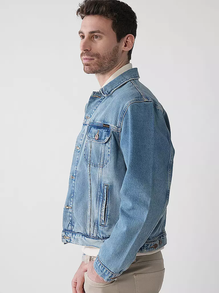 NUDIE JEANS | Jeansjacke DANNY DENIM JACKET | blau