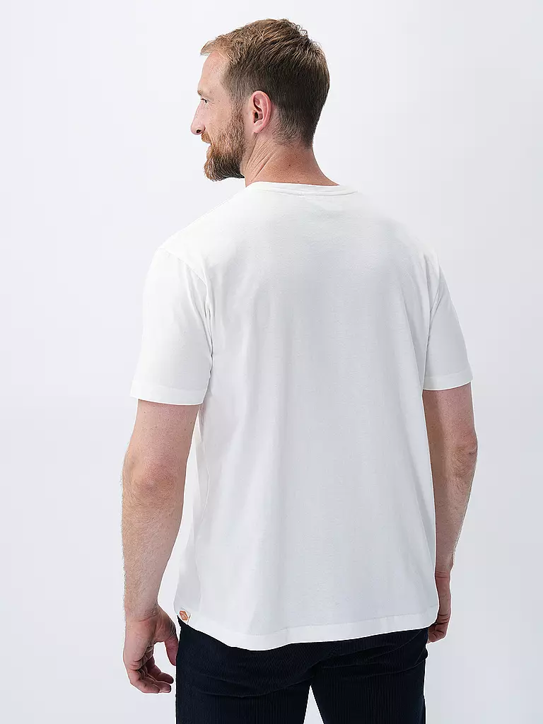 NUDIE JEANS | T-Shirt UNO EVERDAY | weiss