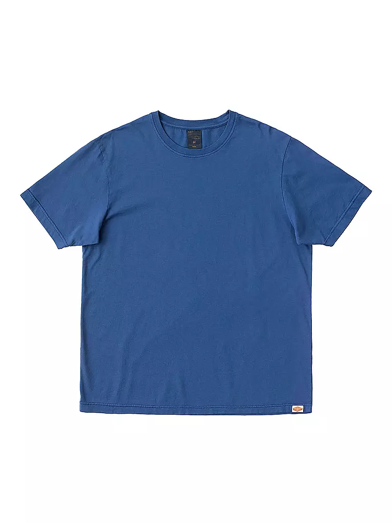 NUDIE JEANS | T-Shirt UNO EVERYDAY TEE | blau