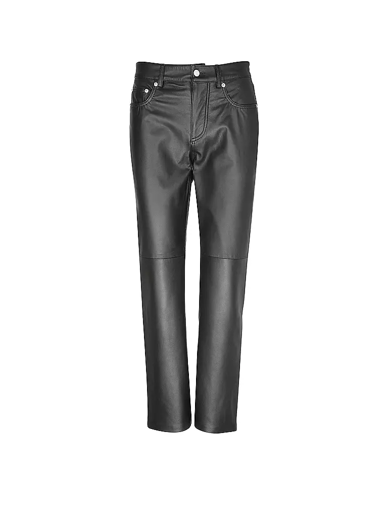 OFFICINE GENERALE | Lederhose NAOMI | schwarz