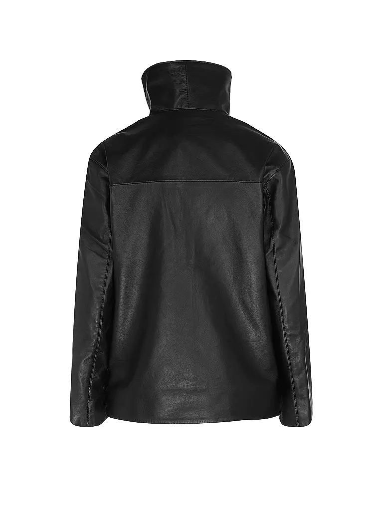 OFFICINE GENERALE | Lederjacke ALEXA | schwarz