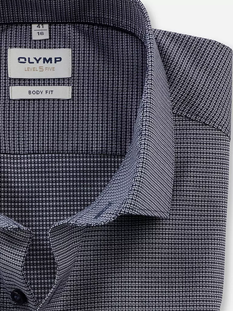 OLYMP LEVEL FIVE | Hemd Sim Fit  | dunkelblau