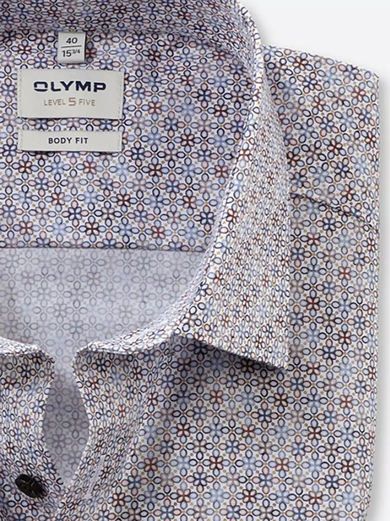 OLYMP LEVEL FIVE | Hemd Slim Fit  | braun