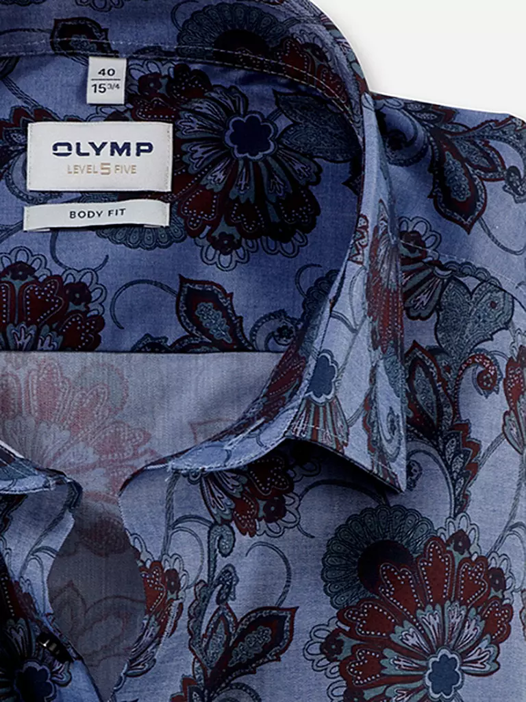 OLYMP LEVEL FIVE | Hemd Slim Fit | blau