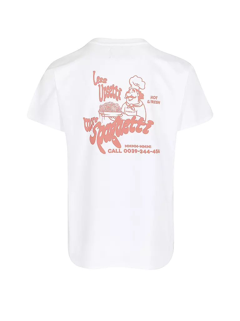 ON VACATION | T-Shirt Less Upsetti | weiss