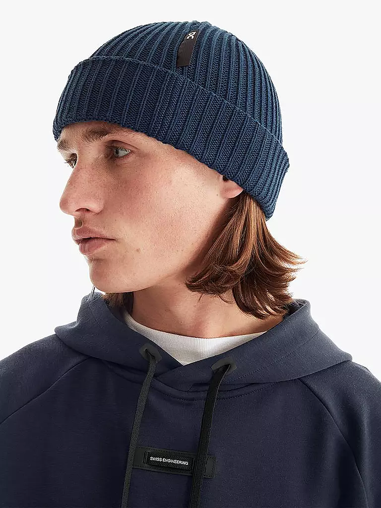 ON | Mütze - Haube STUDIO BEANIE | blau