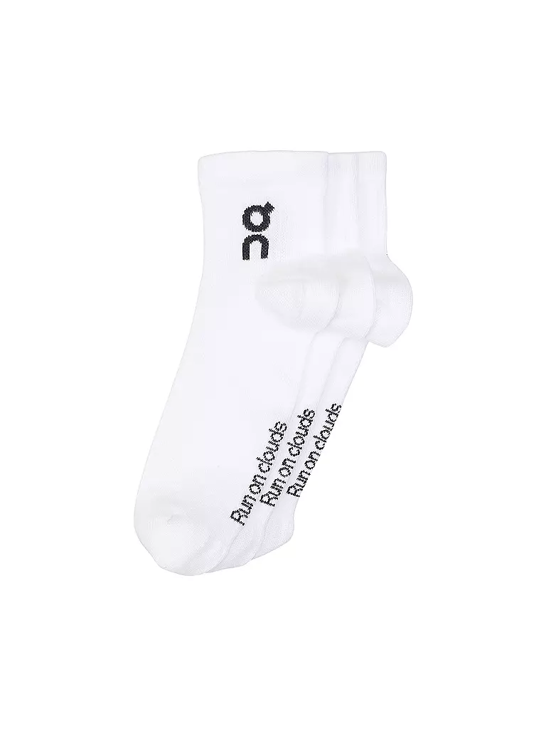 ON | Socken 3er Pkg. white  | weiss