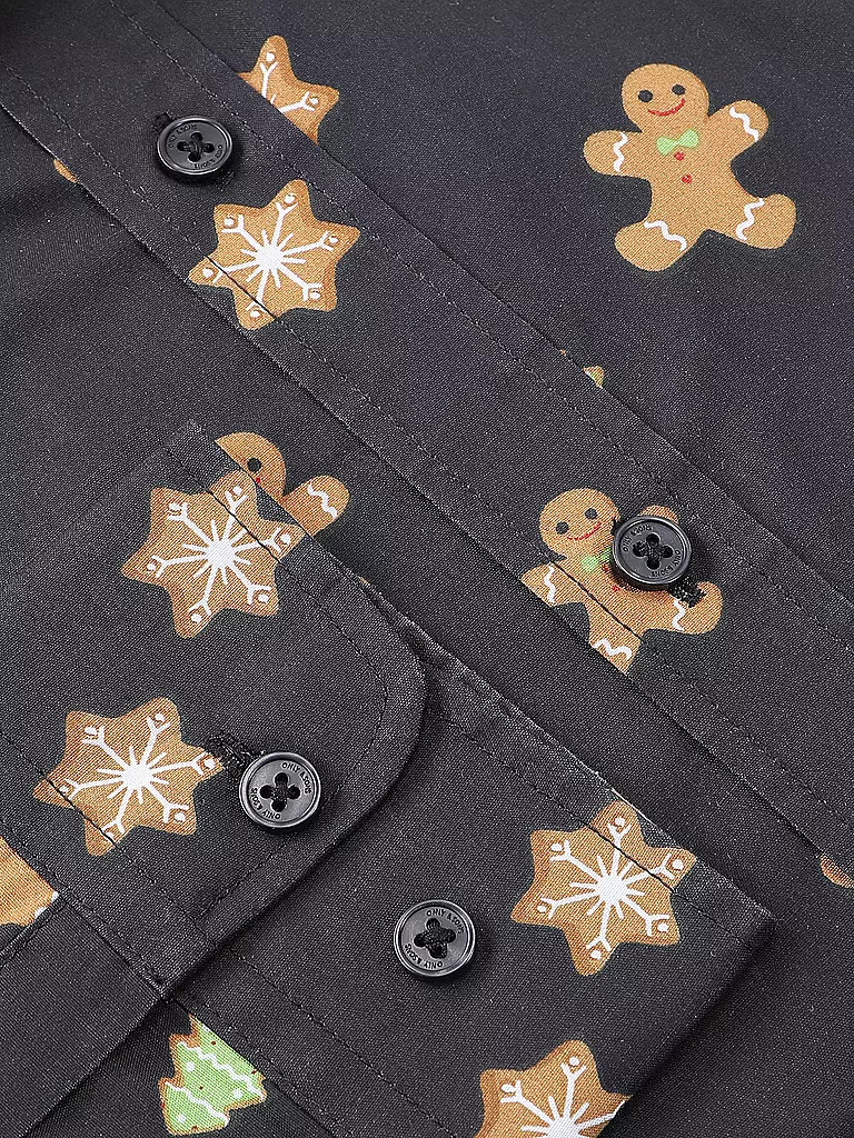 ONLY & SONS | Hemd Slim Fit  ONSALF XMAS | dunkelblau