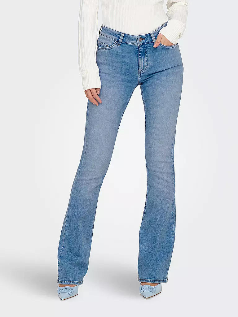 ONLY | Jeans Flared Fit ONLBLUSH | blau