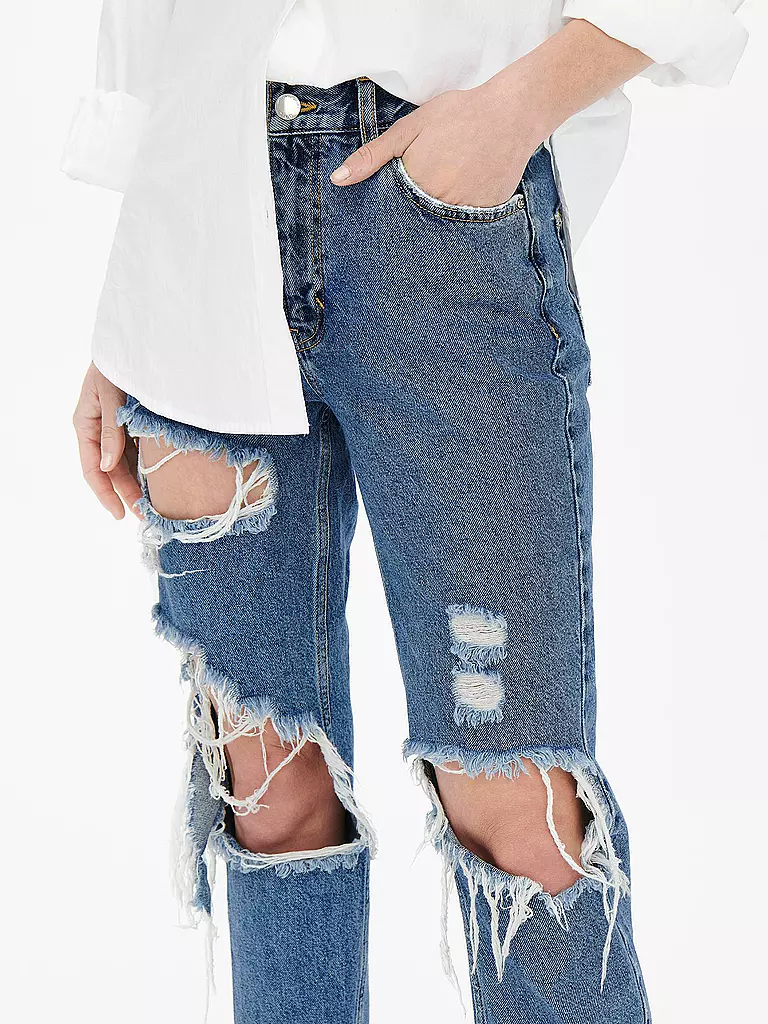 ONLY | Jeans Mom Fit ONLJAGGER | blau