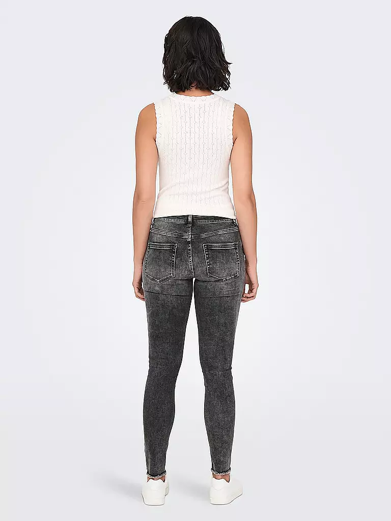 ONLY | Jeans Skinny Fit 7/8 ONLBLUSH | grau