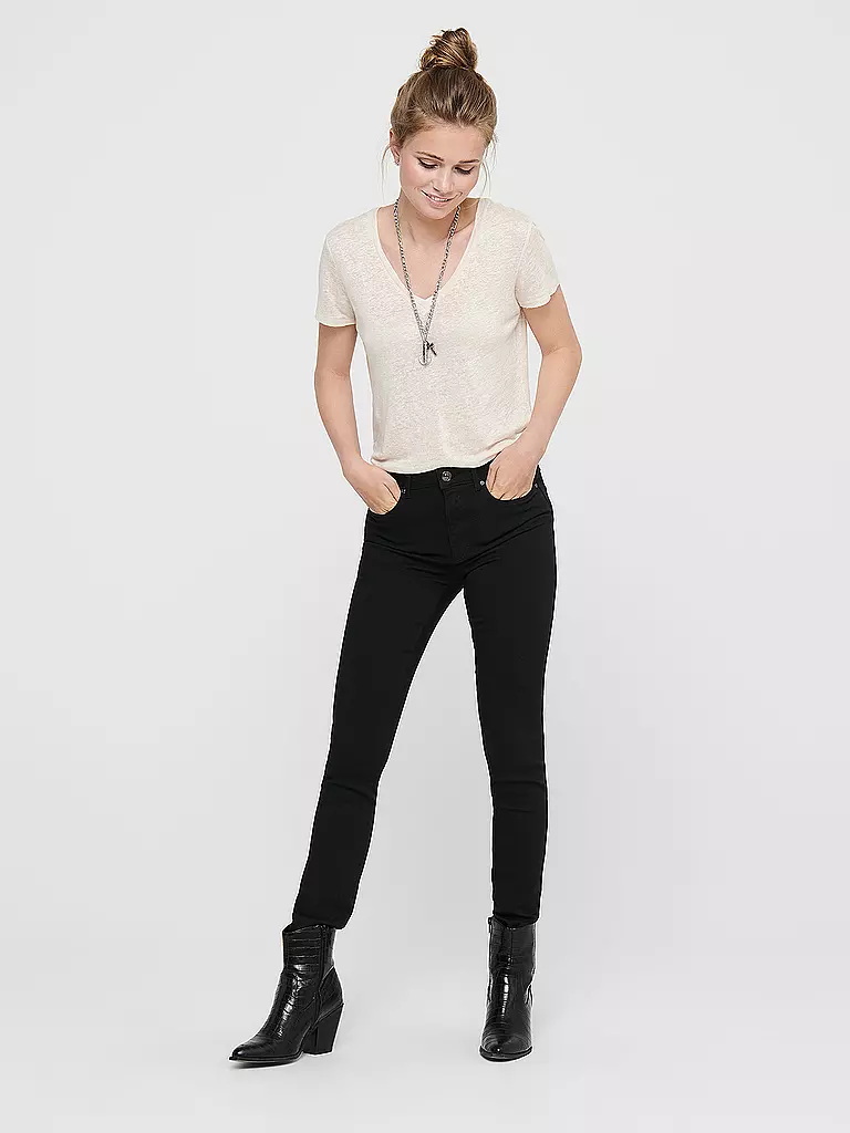 ONLY | Jeans Skinny Fit ONLFOREVER | schwarz