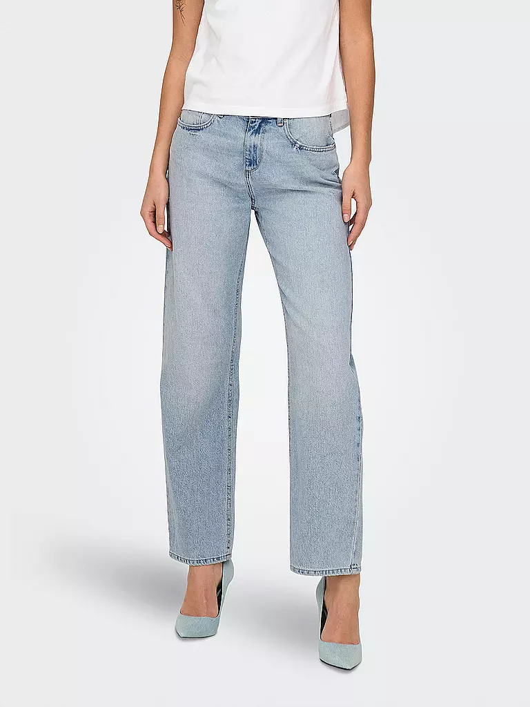 ONLY | Jeans Straight Fit ONLELLA-RILEY | hellblau