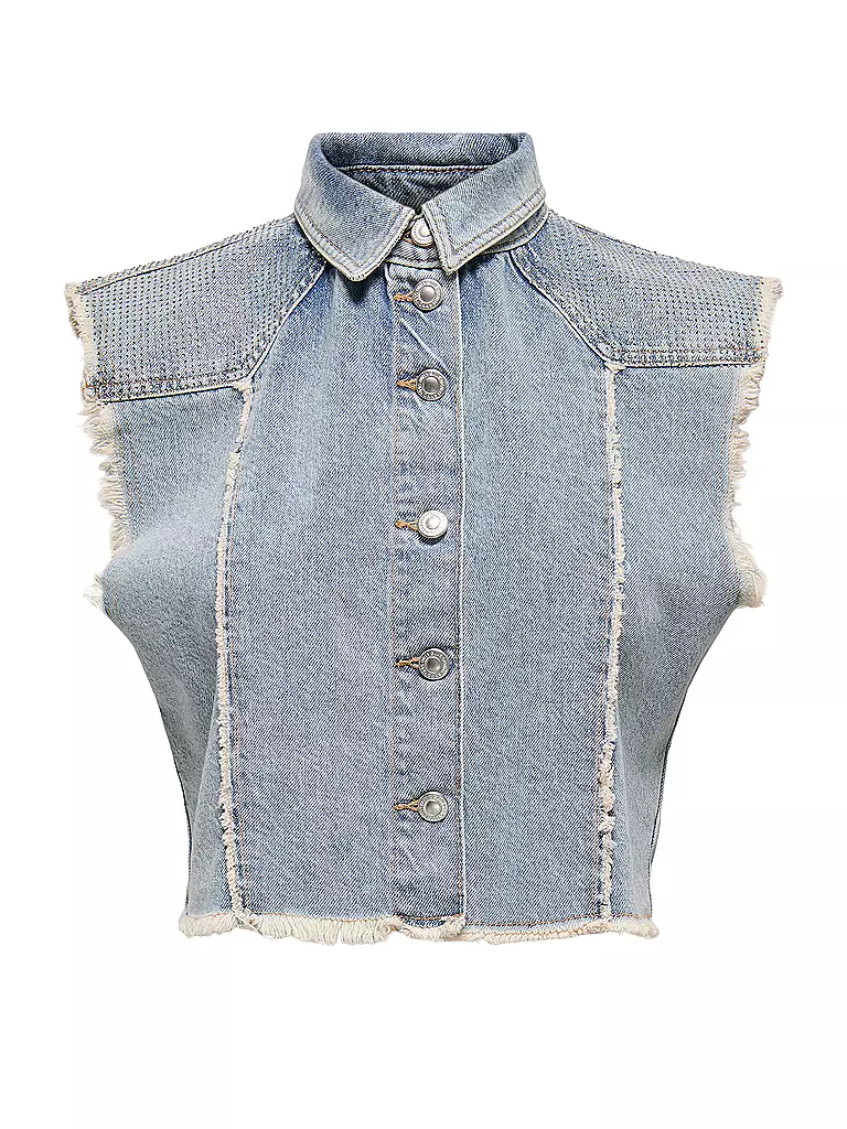 ONLY | Jeansgilet ONLHOLLYWOOD | hellblau