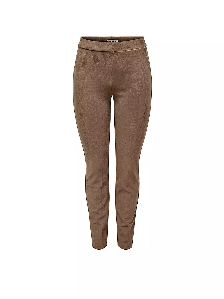 ONLY | Leggings in Lederoptik ONLANGALINE | camel