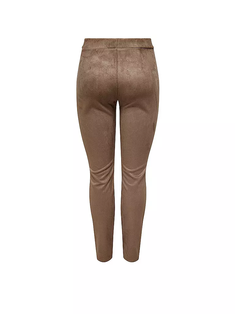 ONLY | Leggings in Lederoptik ONLANGALINE | camel