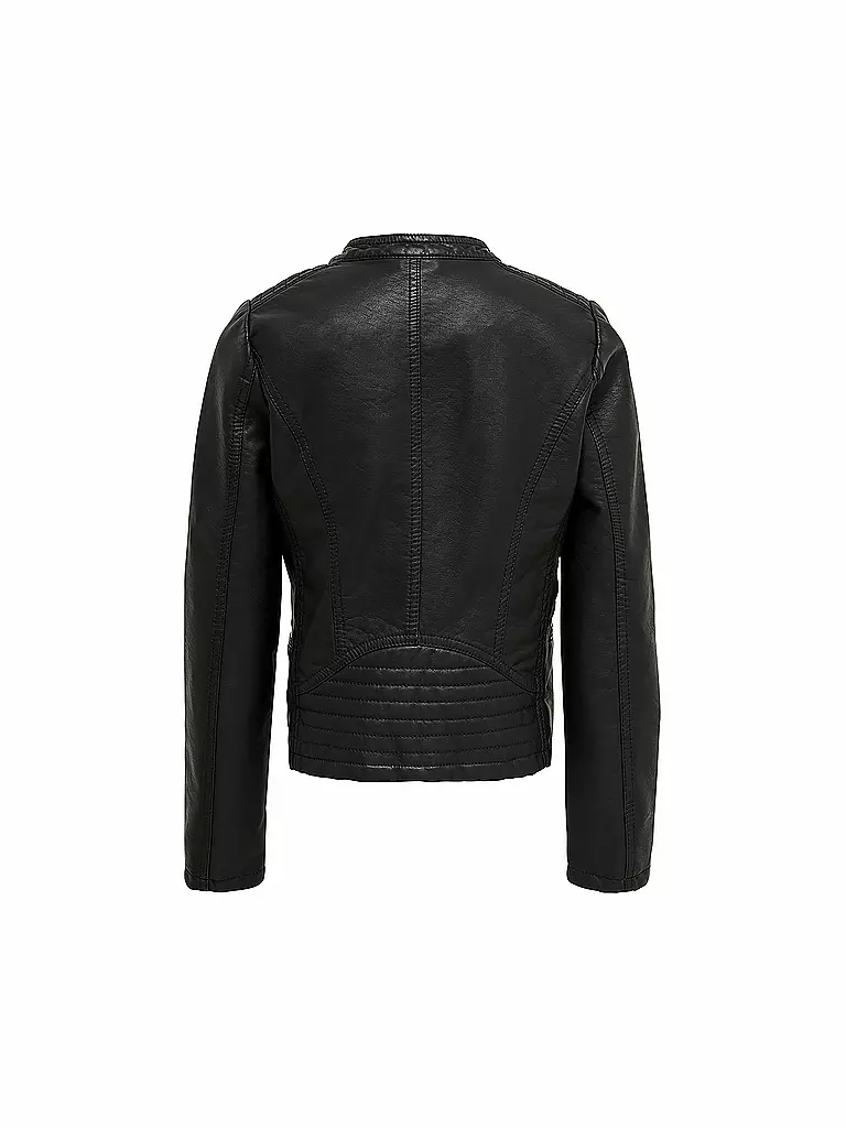 ONLY | Mädchen Bikerjacke in Lederoptik KONFREYA | schwarz