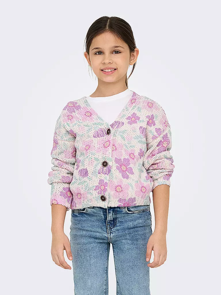 ONLY | Mädchen Cardigan KOGMAJA LIFE | weiss