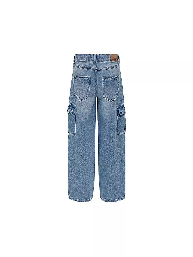 ONLY | Mädchen Jeans Wide Fit KOGHARMONY | hellblau