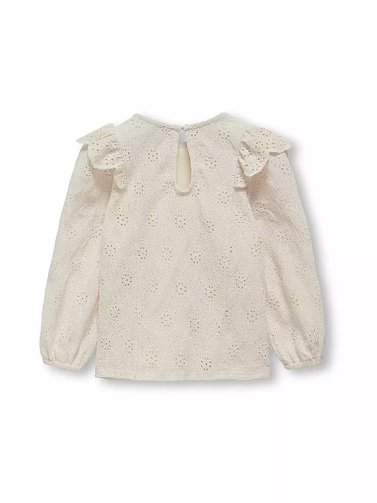 ONLY | Mädchen Langarmshirt KMGGRACE | creme