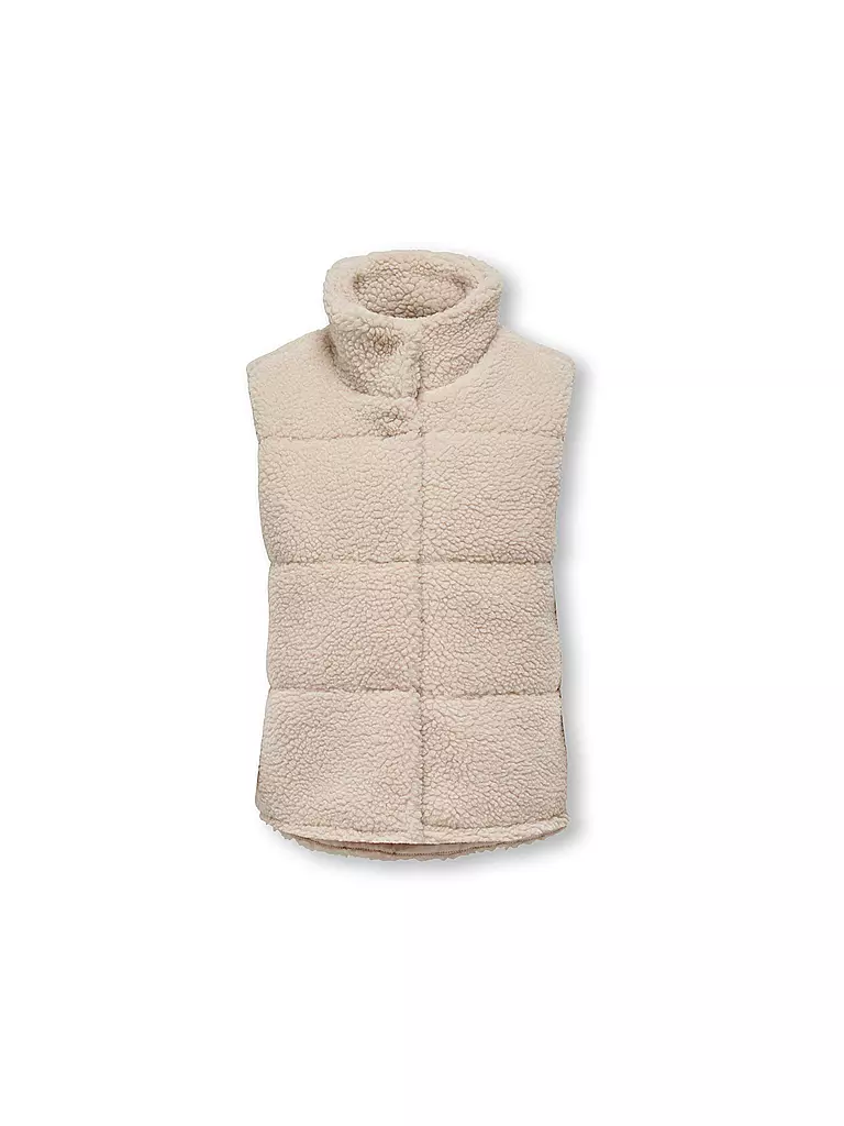 ONLY | Mädchen Steppgilet KOGSANDRA | beige