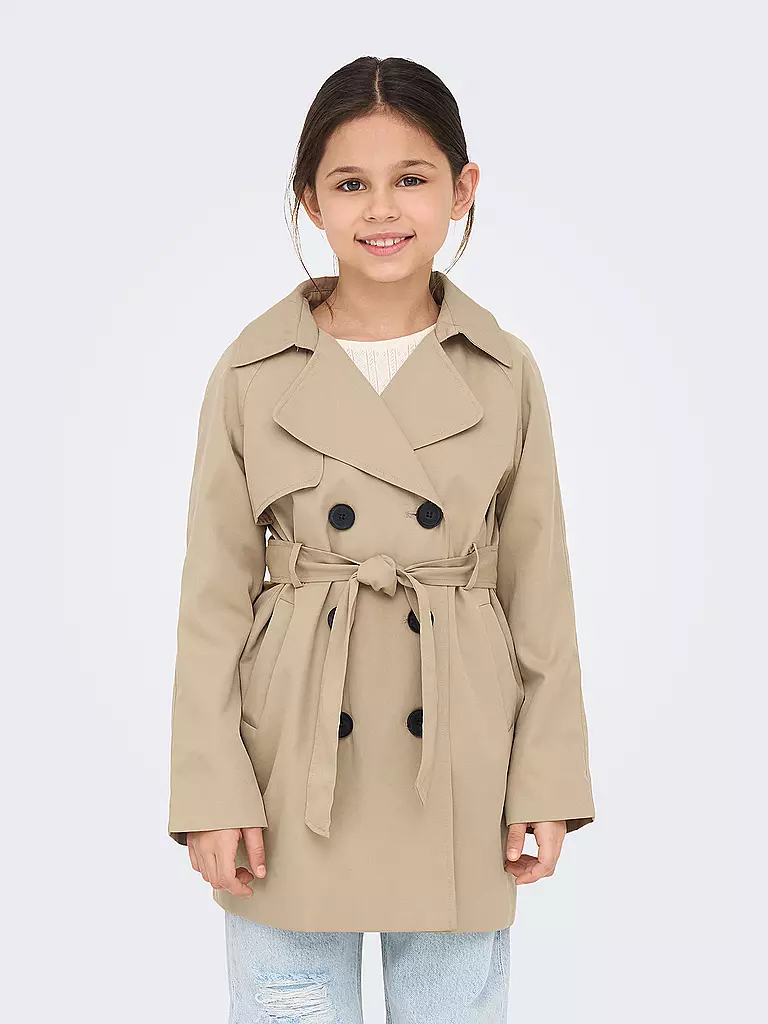 ONLY | Mädchen Trenchcoat KOGCHLOE  | beige