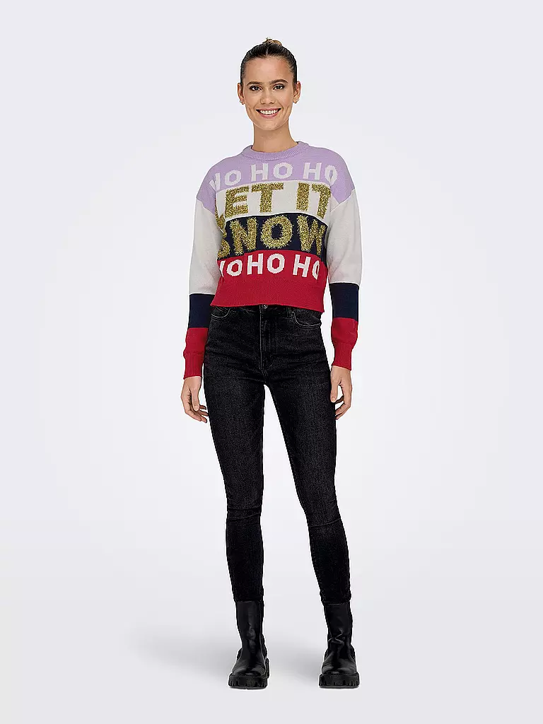 ONLY | Pullover ONLXMAS | lila