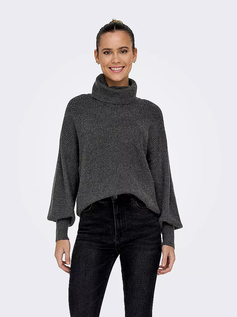 ONLY | Rollkragenpullover ONLKATIA | grau