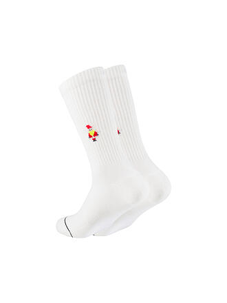 OOLEY | Socken ICON NEON weiß