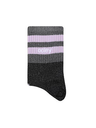 OOLEY | Socken ELECTRA silver glam