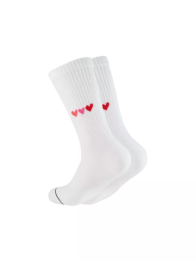 OOLEY | Socken ICON LOVE weiss | weiss