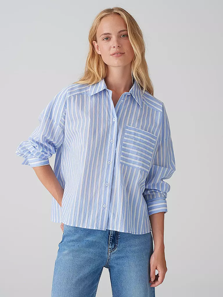 OPUS | Bluse FOKIA | blau