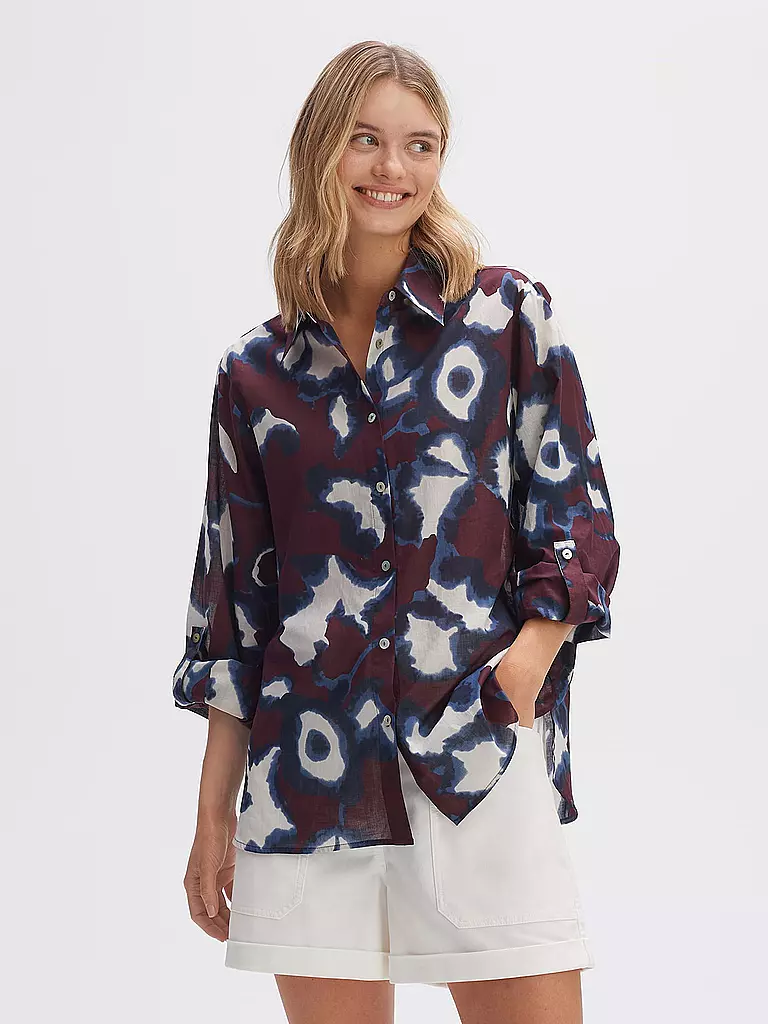 OPUS | Bluse FUMINE FLORAL | beere