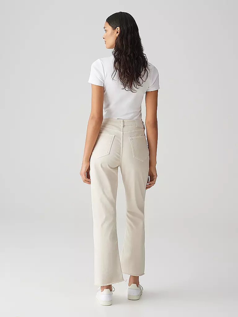 OPUS | Hose Flared Fit EBONI FRENCH | creme