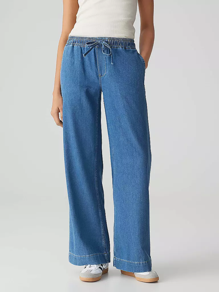 OPUS | Jeans Wide Fit MIVA PALAZZO FRENCH | blau