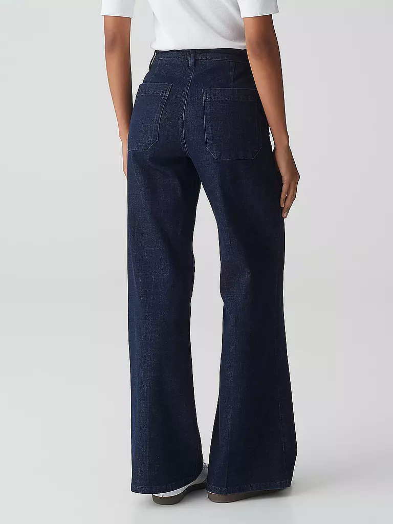 OPUS | Jeans Wide Leg Fit MIVA PALAZZO DYNAMIC | dunkelblau