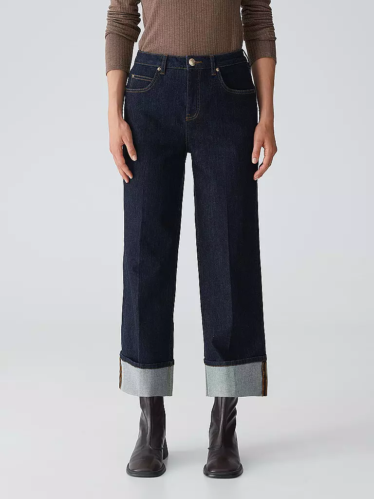 OPUS | Jeans Wide Leg | blau