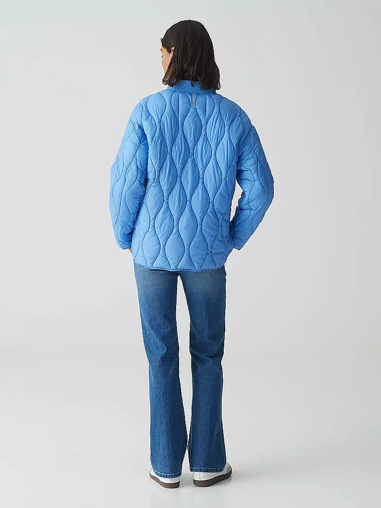 OPUS | Leichtsteppjacke HALOTTE | blau