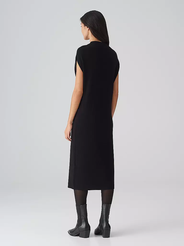 OPUS | Midikleid WANONA | schwarz