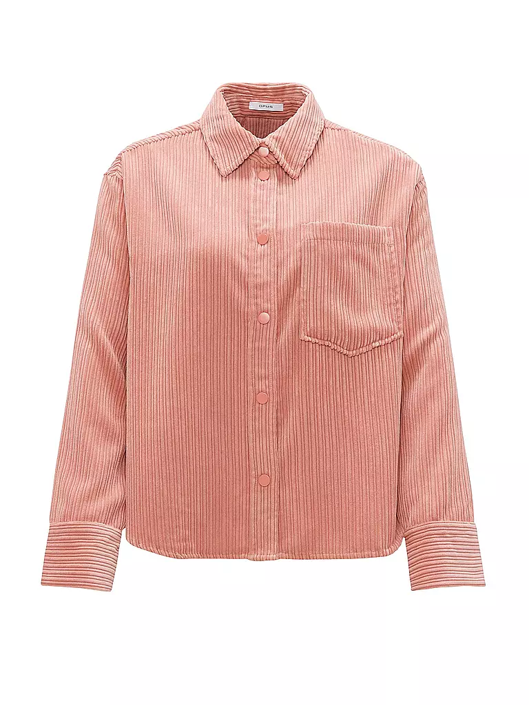 OPUS | Overshirt FANKI | rosa