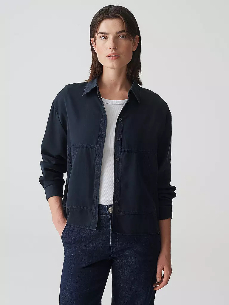 OPUS | Overshirt FJURI | dunkelblau