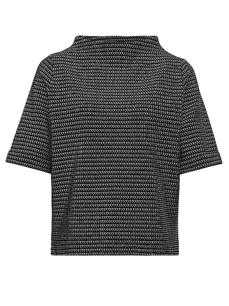 OPUS | Pullover GADENI STRUCTURE | schwarz