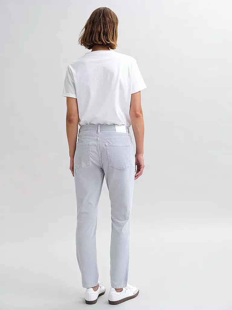 OPUS | Samthose Slim Fit EVITA GLAZED | braun